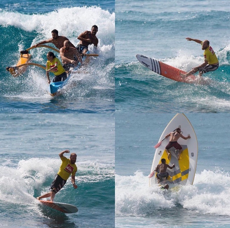 Phil Rajzman é um dos representantes do Brasil no tradicional Buffalo´s Big Board Surfing Classic, em Makaha/Havaí